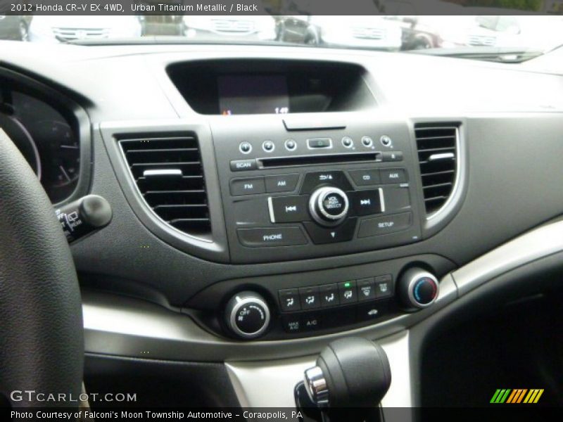 Urban Titanium Metallic / Black 2012 Honda CR-V EX 4WD