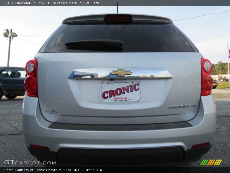Silver Ice Metallic / Jet Black 2014 Chevrolet Equinox LT
