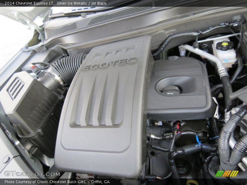 Silver Ice Metallic / Jet Black 2014 Chevrolet Equinox LT