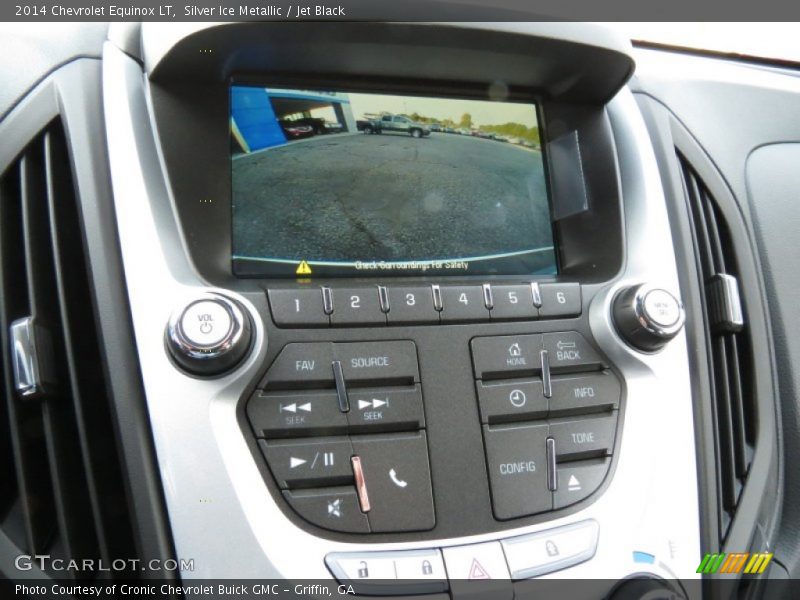 Silver Ice Metallic / Jet Black 2014 Chevrolet Equinox LT