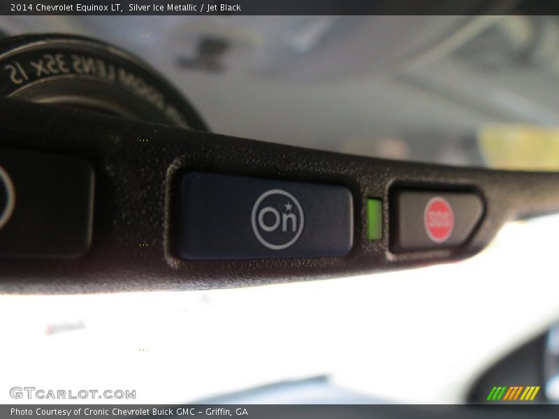 Silver Ice Metallic / Jet Black 2014 Chevrolet Equinox LT
