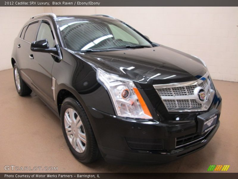 Black Raven / Ebony/Ebony 2012 Cadillac SRX Luxury