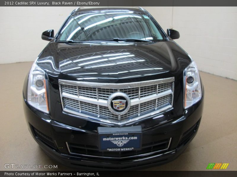 Black Raven / Ebony/Ebony 2012 Cadillac SRX Luxury