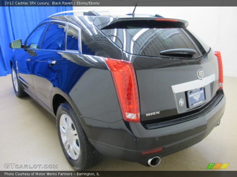 Black Raven / Ebony/Ebony 2012 Cadillac SRX Luxury