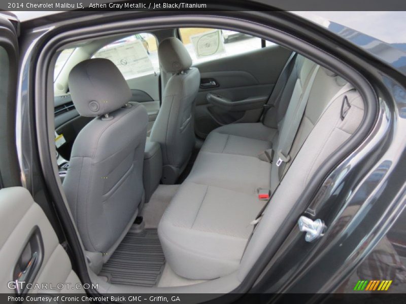 Ashen Gray Metallic / Jet Black/Titanium 2014 Chevrolet Malibu LS