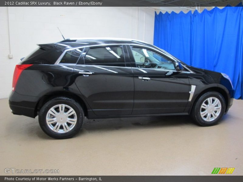 Black Raven / Ebony/Ebony 2012 Cadillac SRX Luxury