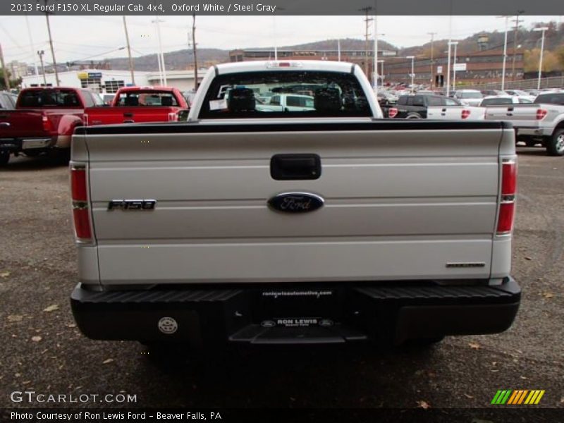 Oxford White / Steel Gray 2013 Ford F150 XL Regular Cab 4x4