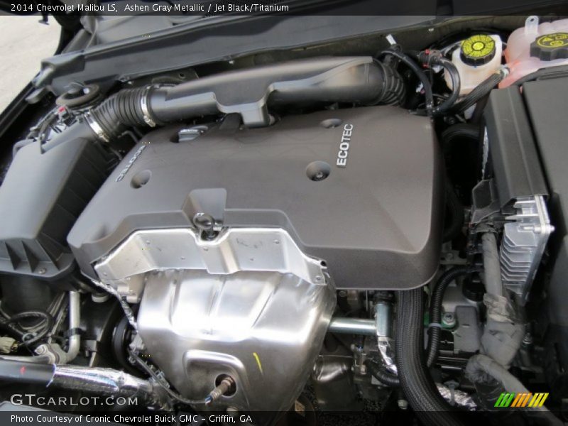 Ashen Gray Metallic / Jet Black/Titanium 2014 Chevrolet Malibu LS