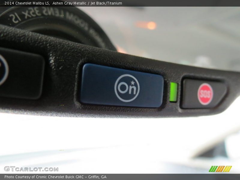 Ashen Gray Metallic / Jet Black/Titanium 2014 Chevrolet Malibu LS