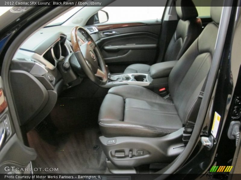 Black Raven / Ebony/Ebony 2012 Cadillac SRX Luxury