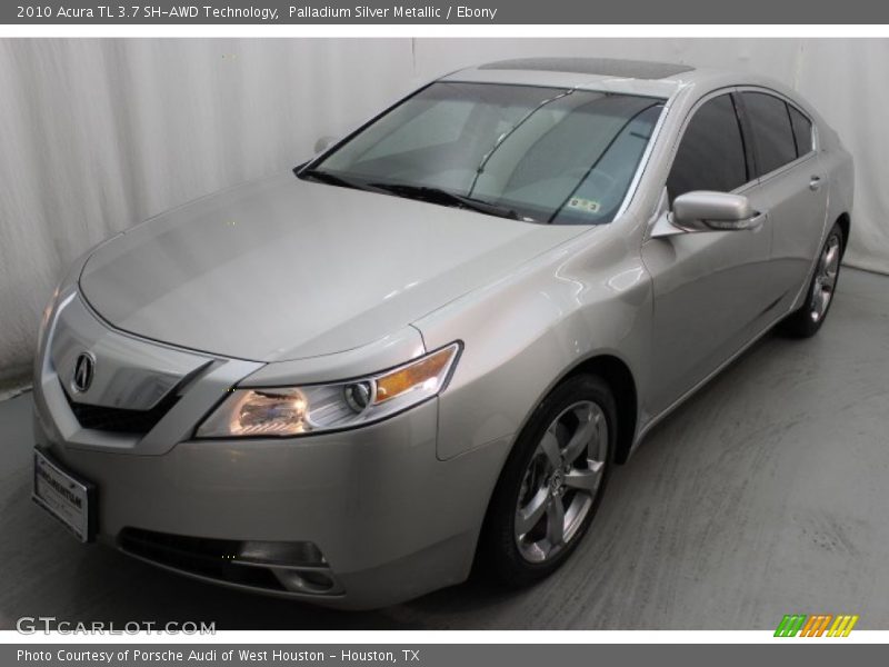 Palladium Silver Metallic / Ebony 2010 Acura TL 3.7 SH-AWD Technology