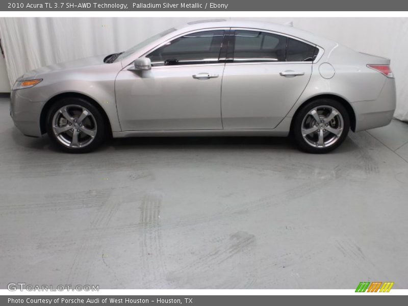 Palladium Silver Metallic / Ebony 2010 Acura TL 3.7 SH-AWD Technology