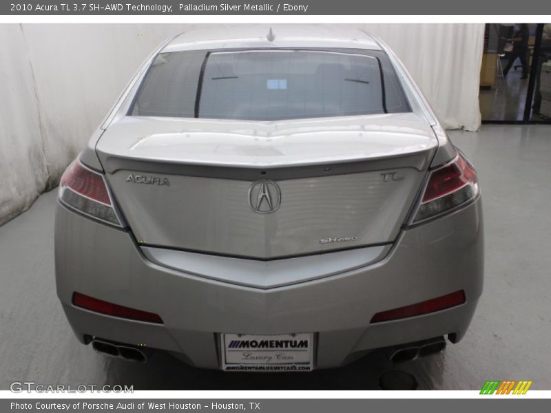 Palladium Silver Metallic / Ebony 2010 Acura TL 3.7 SH-AWD Technology
