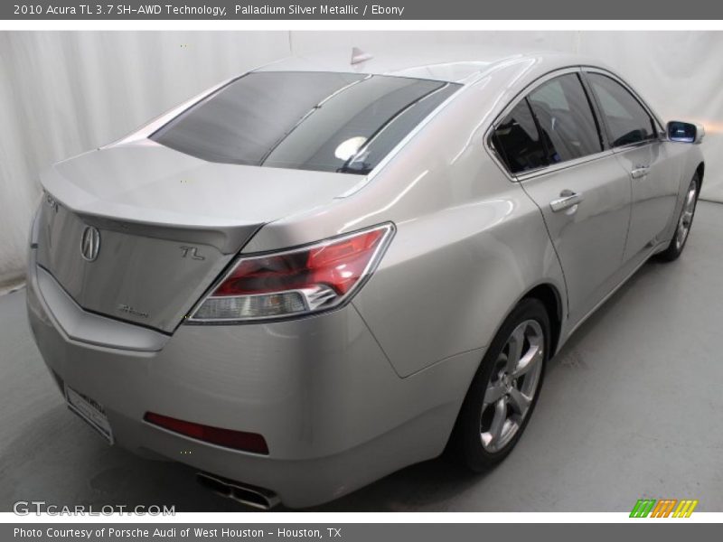 Palladium Silver Metallic / Ebony 2010 Acura TL 3.7 SH-AWD Technology