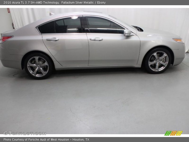 Palladium Silver Metallic / Ebony 2010 Acura TL 3.7 SH-AWD Technology