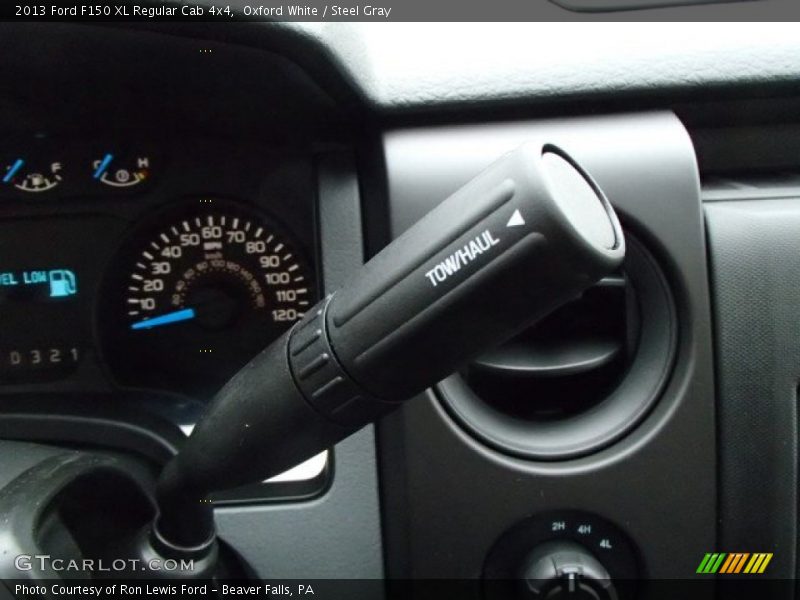 Oxford White / Steel Gray 2013 Ford F150 XL Regular Cab 4x4