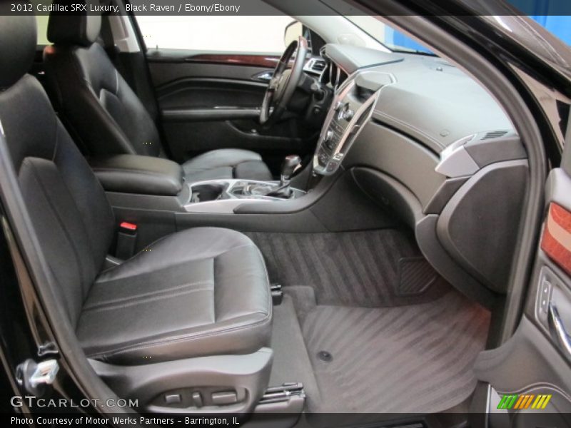 Black Raven / Ebony/Ebony 2012 Cadillac SRX Luxury