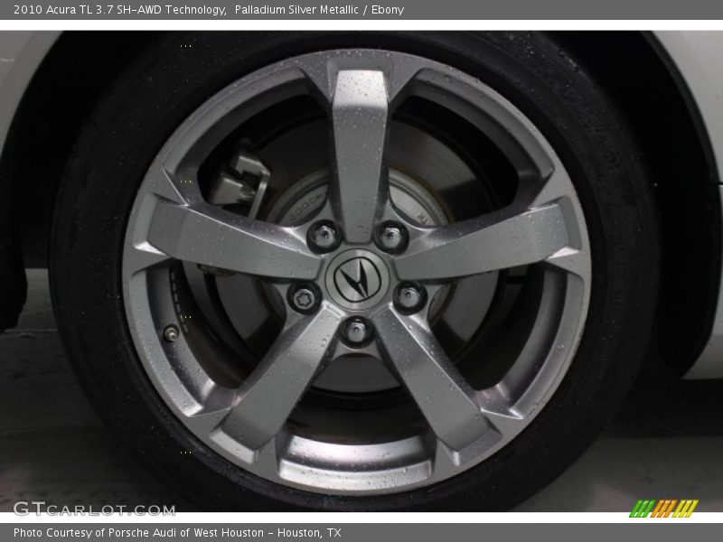 Palladium Silver Metallic / Ebony 2010 Acura TL 3.7 SH-AWD Technology