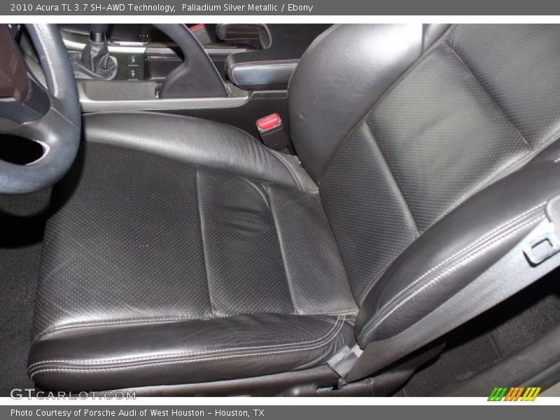 Palladium Silver Metallic / Ebony 2010 Acura TL 3.7 SH-AWD Technology