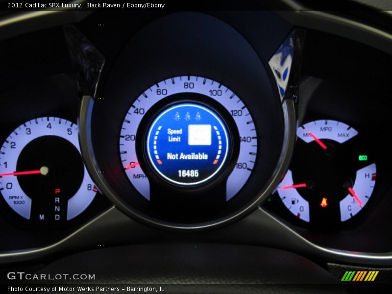 Black Raven / Ebony/Ebony 2012 Cadillac SRX Luxury