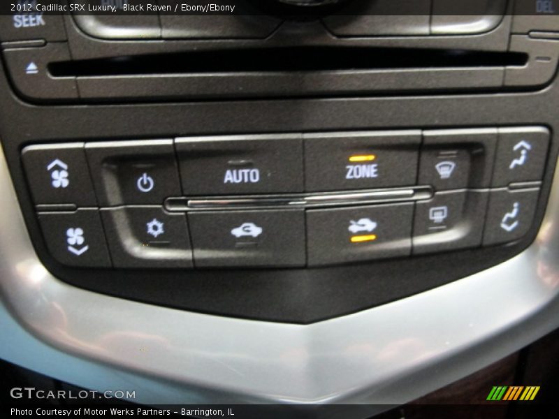 Black Raven / Ebony/Ebony 2012 Cadillac SRX Luxury