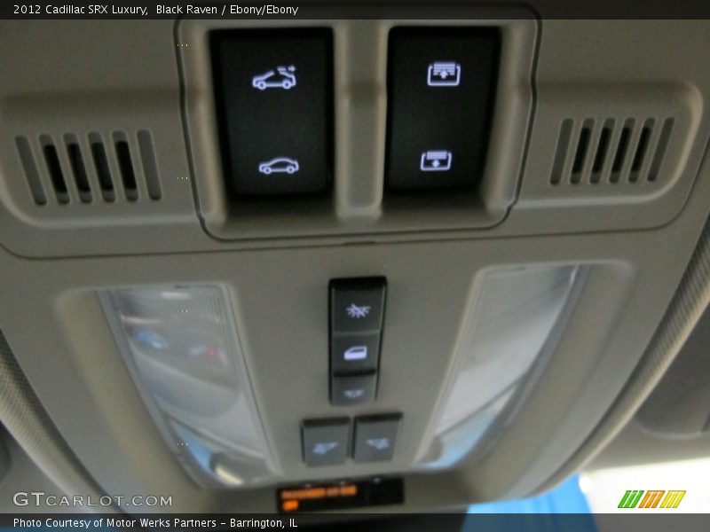 Black Raven / Ebony/Ebony 2012 Cadillac SRX Luxury