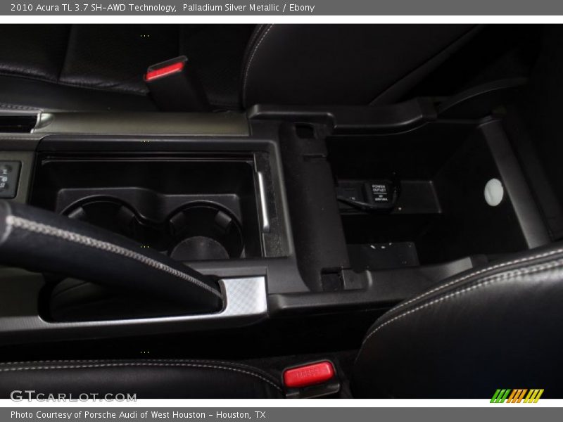 Palladium Silver Metallic / Ebony 2010 Acura TL 3.7 SH-AWD Technology