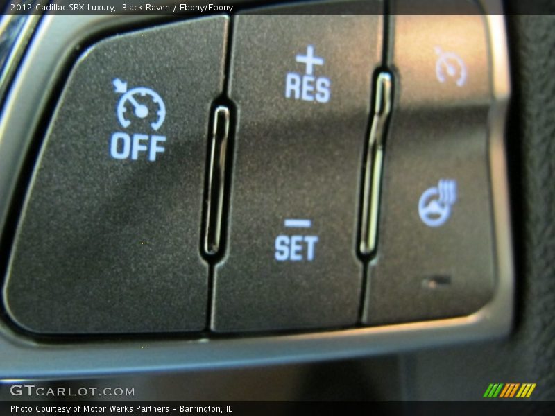 Black Raven / Ebony/Ebony 2012 Cadillac SRX Luxury