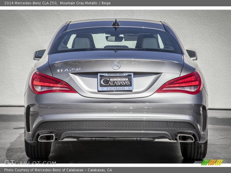 Mountain Gray Metallic / Beige 2014 Mercedes-Benz CLA 250