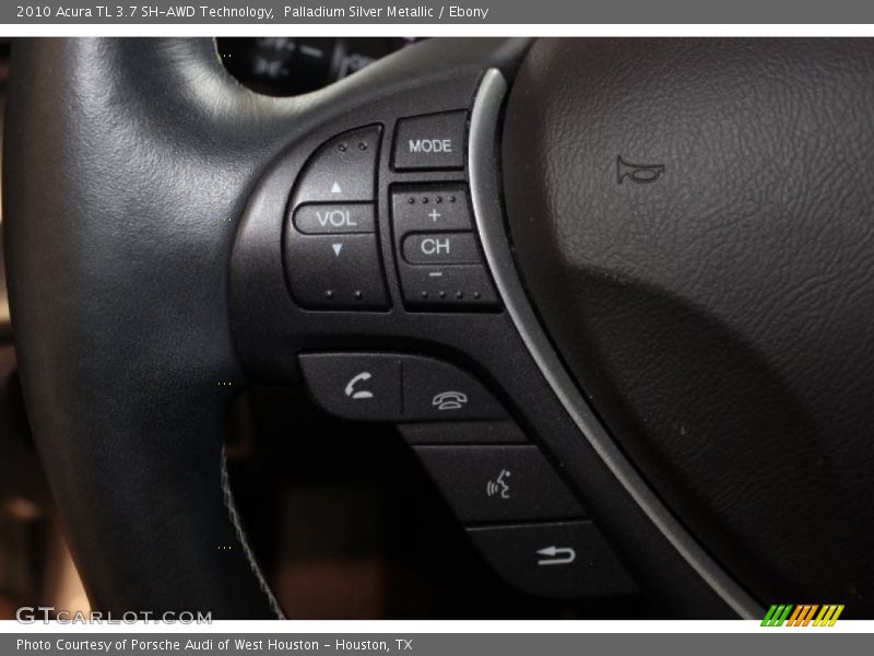Palladium Silver Metallic / Ebony 2010 Acura TL 3.7 SH-AWD Technology