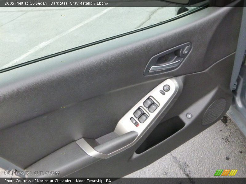 Dark Steel Gray Metallic / Ebony 2009 Pontiac G6 Sedan