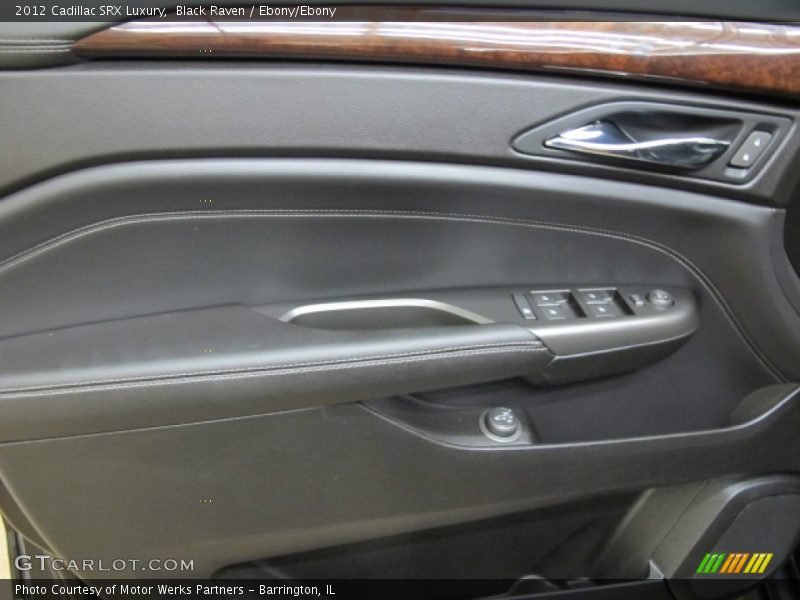 Black Raven / Ebony/Ebony 2012 Cadillac SRX Luxury