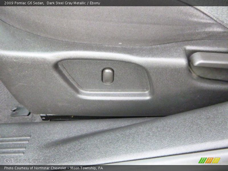 Dark Steel Gray Metallic / Ebony 2009 Pontiac G6 Sedan