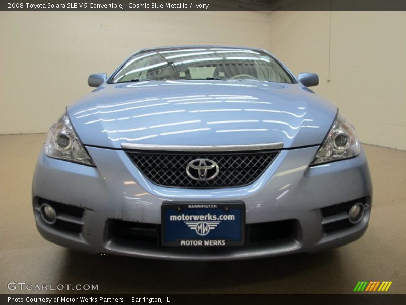 Cosmic Blue Metallic / Ivory 2008 Toyota Solara SLE V6 Convertible