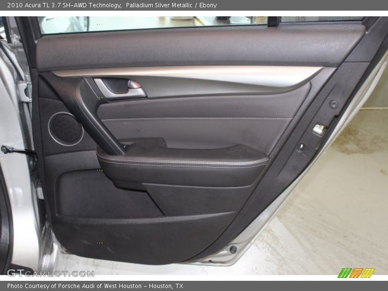 Palladium Silver Metallic / Ebony 2010 Acura TL 3.7 SH-AWD Technology
