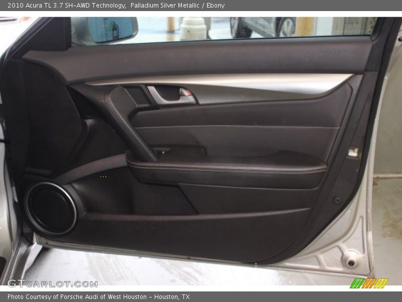 Palladium Silver Metallic / Ebony 2010 Acura TL 3.7 SH-AWD Technology
