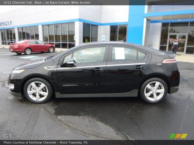 Black / Jet Black/Ceramic White Accents 2013 Chevrolet Volt