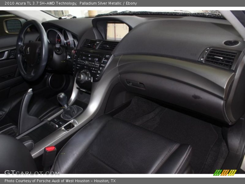 Palladium Silver Metallic / Ebony 2010 Acura TL 3.7 SH-AWD Technology