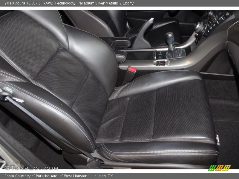 Palladium Silver Metallic / Ebony 2010 Acura TL 3.7 SH-AWD Technology