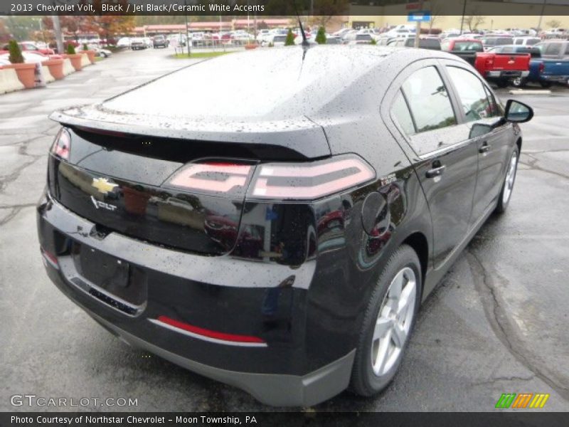 Black / Jet Black/Ceramic White Accents 2013 Chevrolet Volt