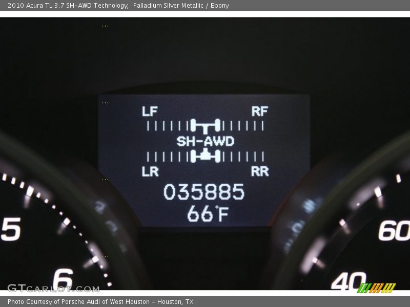 Palladium Silver Metallic / Ebony 2010 Acura TL 3.7 SH-AWD Technology