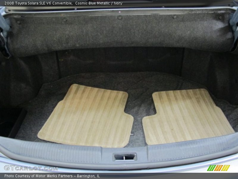 Cosmic Blue Metallic / Ivory 2008 Toyota Solara SLE V6 Convertible