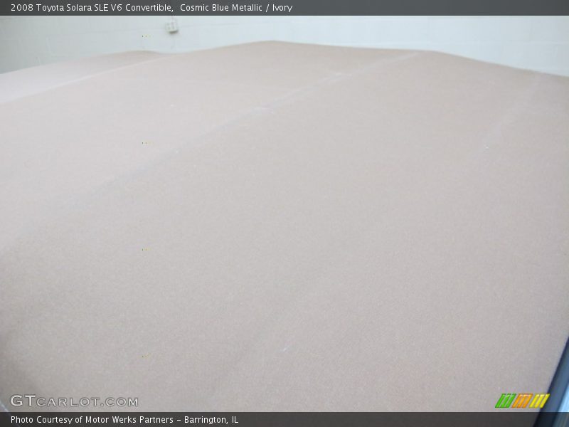 Cosmic Blue Metallic / Ivory 2008 Toyota Solara SLE V6 Convertible
