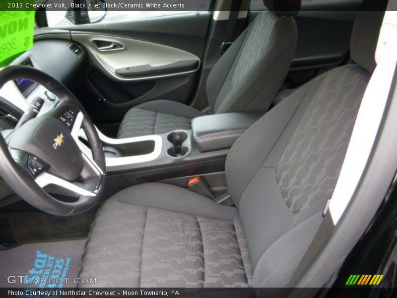 Black / Jet Black/Ceramic White Accents 2013 Chevrolet Volt