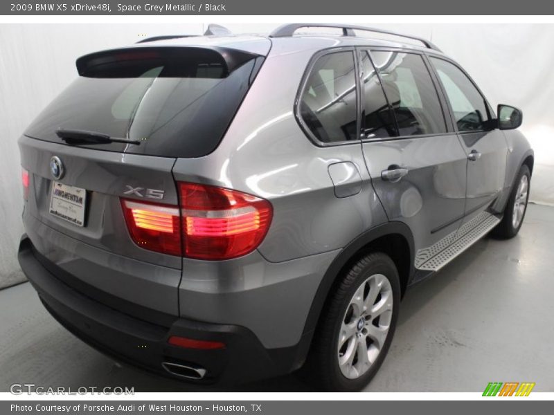 Space Grey Metallic / Black 2009 BMW X5 xDrive48i