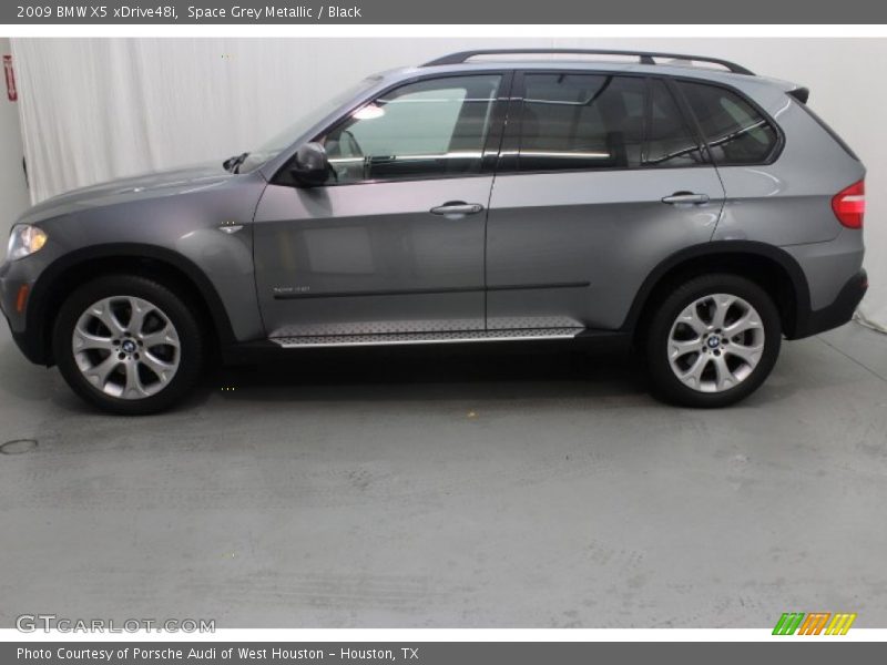 Space Grey Metallic / Black 2009 BMW X5 xDrive48i
