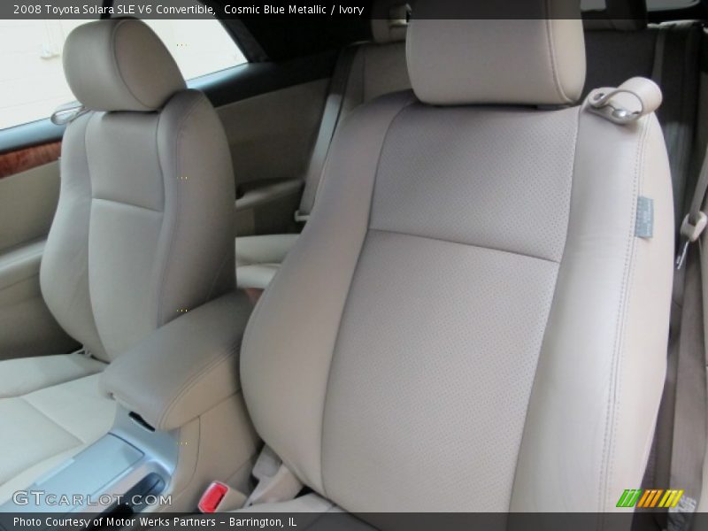 Cosmic Blue Metallic / Ivory 2008 Toyota Solara SLE V6 Convertible