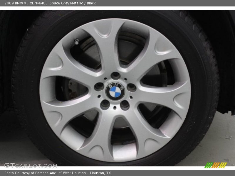 Space Grey Metallic / Black 2009 BMW X5 xDrive48i