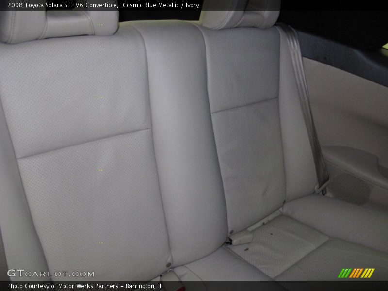 Cosmic Blue Metallic / Ivory 2008 Toyota Solara SLE V6 Convertible