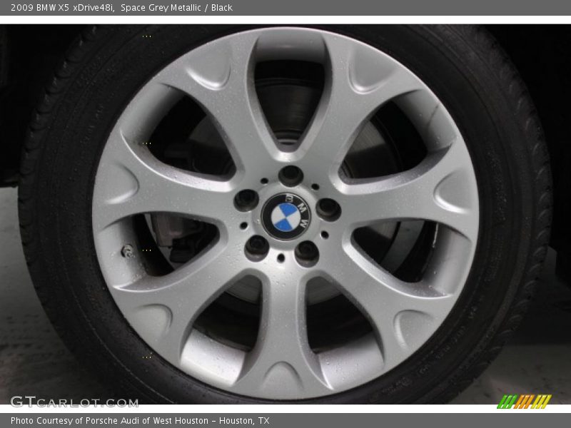 Space Grey Metallic / Black 2009 BMW X5 xDrive48i